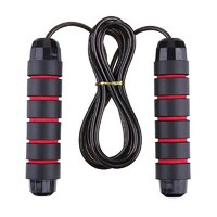 Sweat-Proof Heavy Weighted Skipping Rope Red / Black