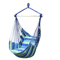 Deluxe Garden Hanging Hammock Swing with Soft Cushions 